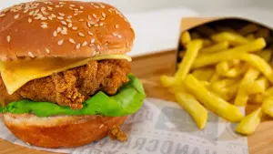 Combo Batak Burger + Pomfrit